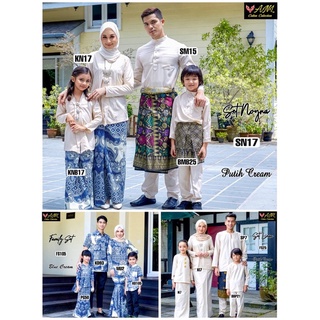 VIRAL 2022 SEDONDON FAMILY SET PLUSSIZE NUDE PLAIN BAJU MELAYU SET KURUNG BAJU RAYA