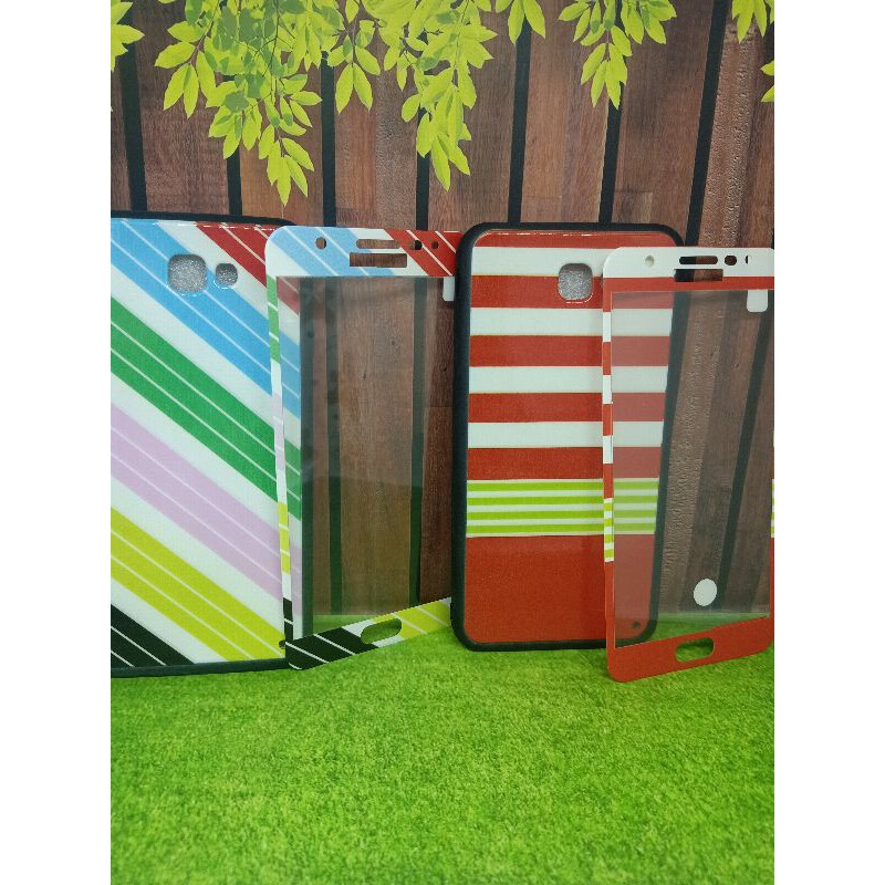 Softcase Motif Samsung A8, A8+ &amp; J7prime