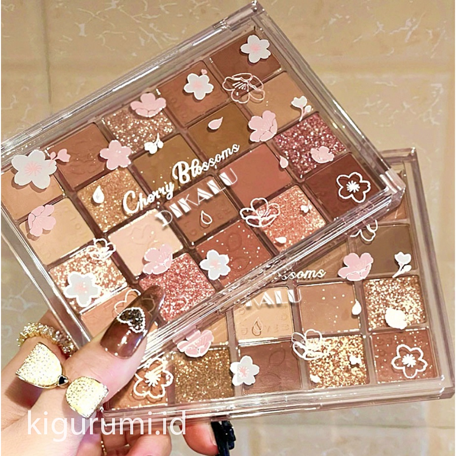 DIKALU 20 Colors Eyeshadow Matte Glitter Pallete Waterproof XX049