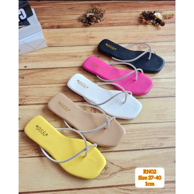 ABBUSHOES RN 02 flat shoes jeli import premium 1cm