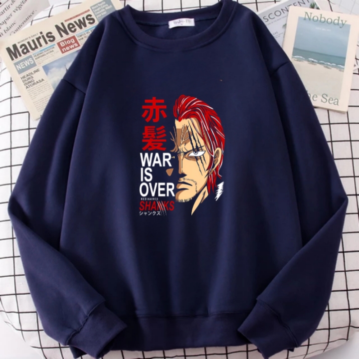 Sweater Dewasa Anime One Piece Shanks 001 War Is Over