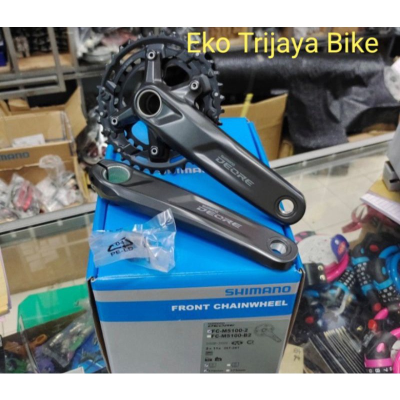 Crank Shimano deore m5100 Doble