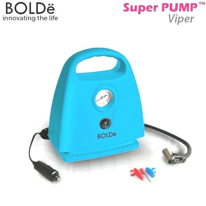 pompa angin ban dan pelampung portable bolde asli