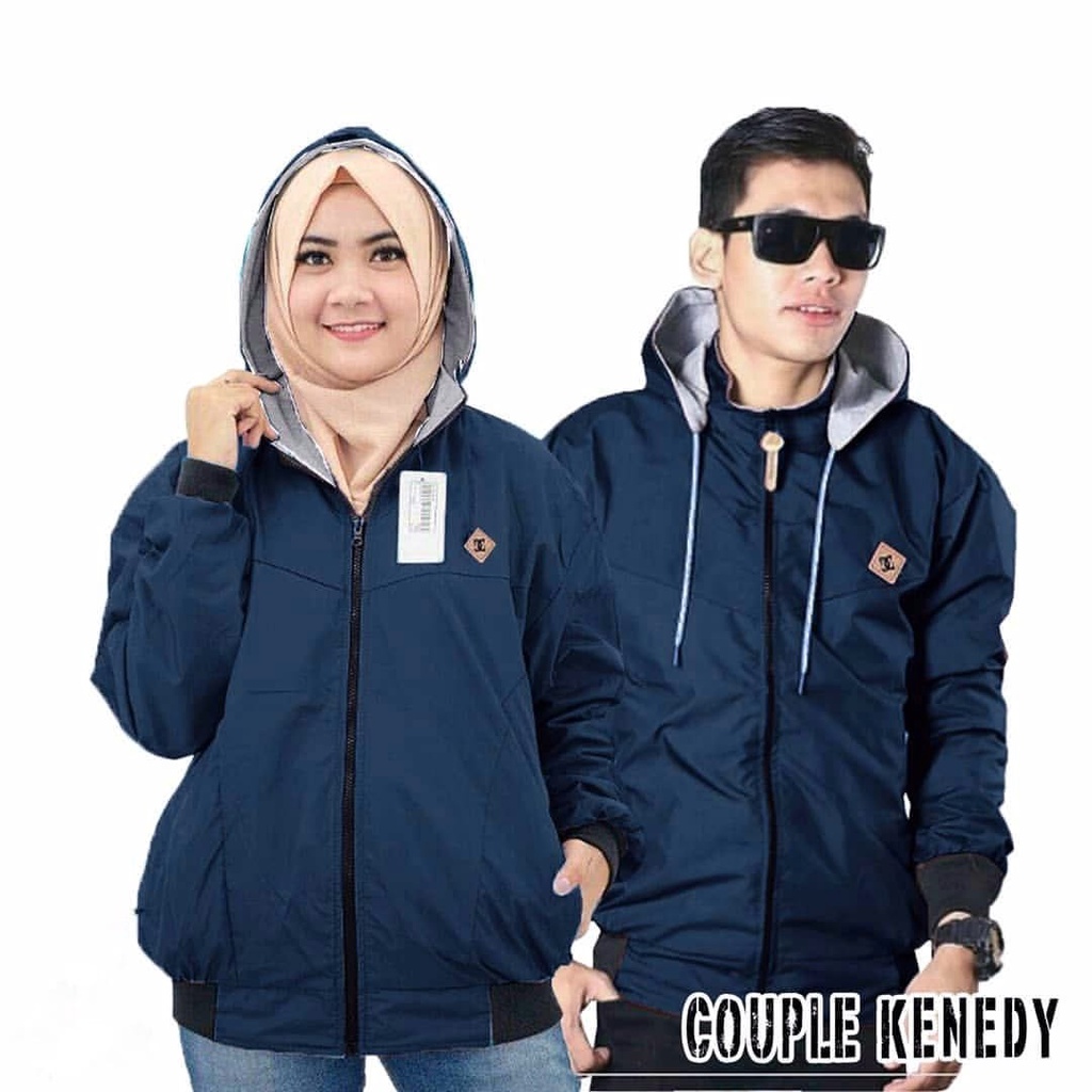 JAKET BOLAK BALIK PARASUT PRIA BB 2in1 PARASUT ANTI AIR FLEECE SIZE L dan XXL GMK