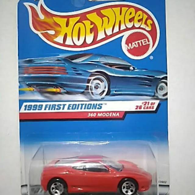 Hot wheels ferarri 360 modena red