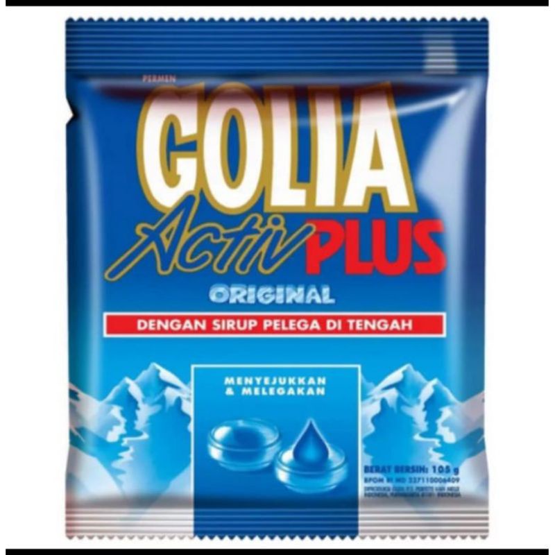 Permen Golia Activ Plus 105gr