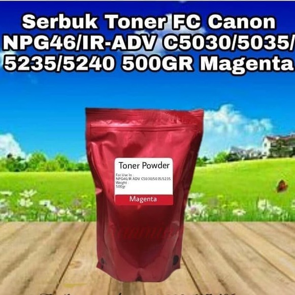 Serbuk Toner Canon Advance IR ADV NPG46 NPG 46 C5030 C5035 C5235 C5240 C5245 IRC-5030 Magenta 500gr