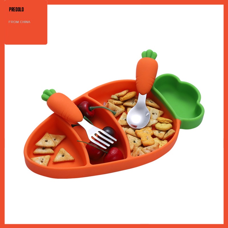 [In Stock] 4Pcs/Set Heat-resistant Kids Tableware Set Toddlers Food Bowl Tableware