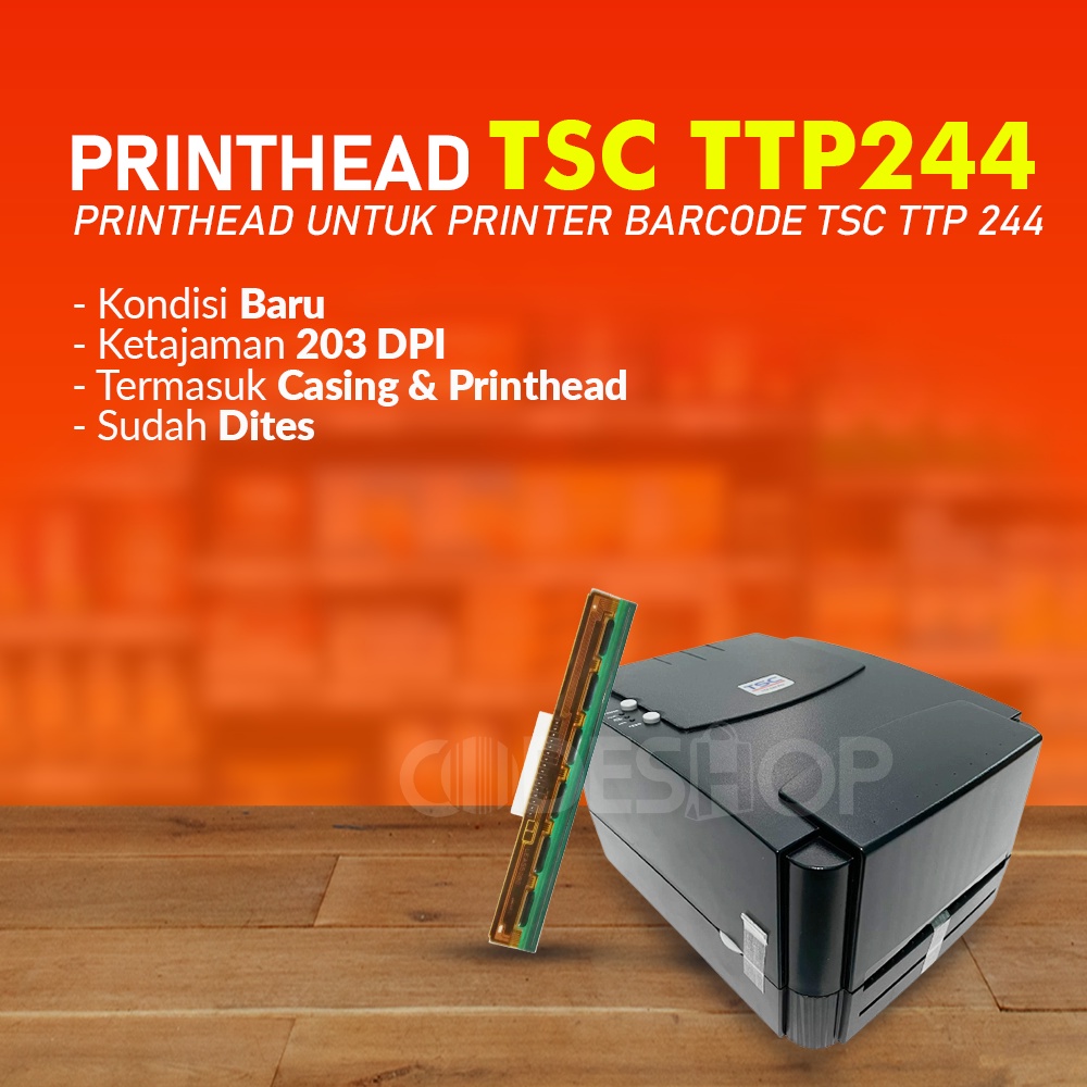 Spare Part Printer Barcode Headprint TSC TPP 244 PRO