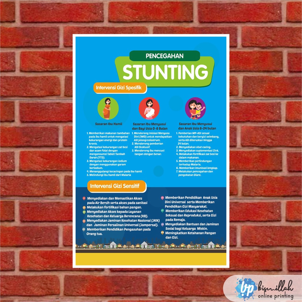 

Poster Kesehatan Pencegahan Stunting