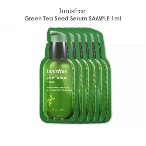 [SAMPLE] Innisfree Green Tea Seed Serum / Innisfree Green Tea Seed Eye Cream