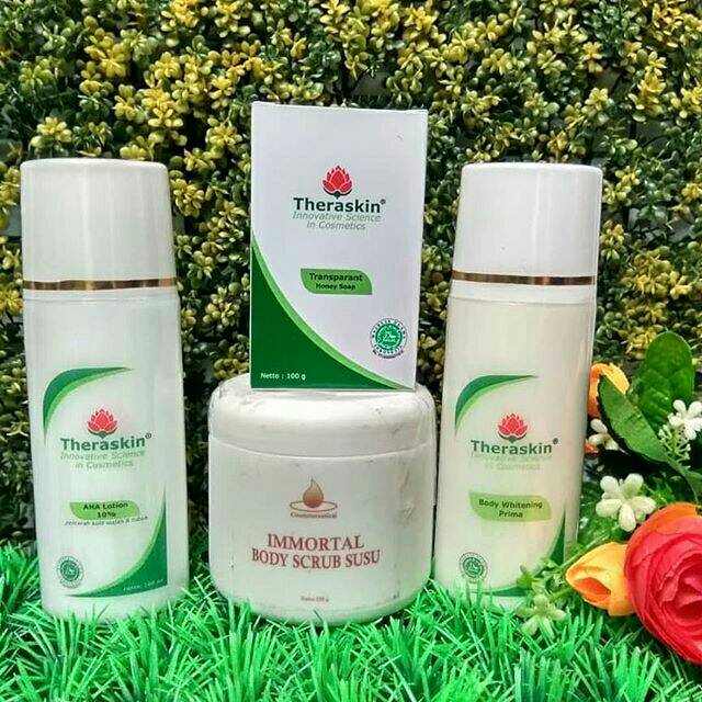 Paket body whitening immortal