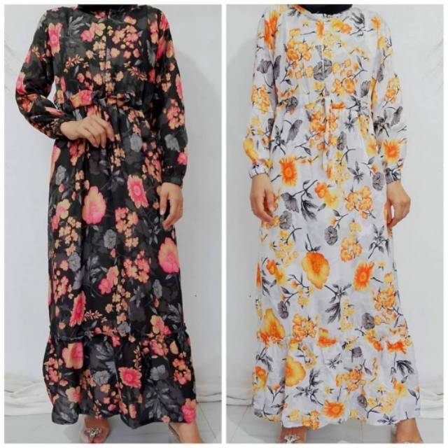 Evelin Gamis Floral Maxi