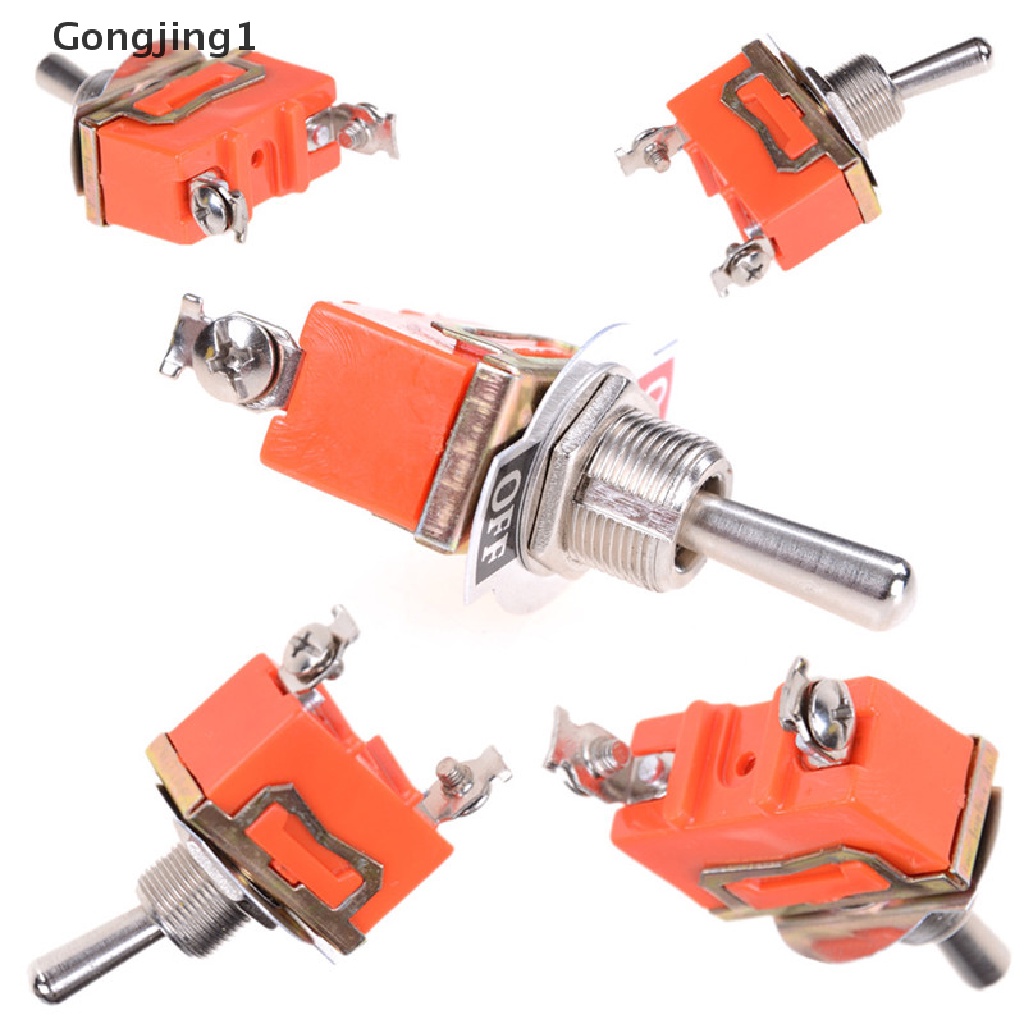 Gongjing1 Saklar Toggle Switch On Off 2 Terminal 15a 250v