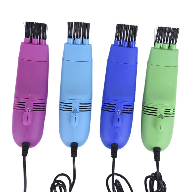 {LUCKID}Mini Computer Vacuum USB Keyboard Cleaner PC Laptop Brush Dust Cleaning Kit