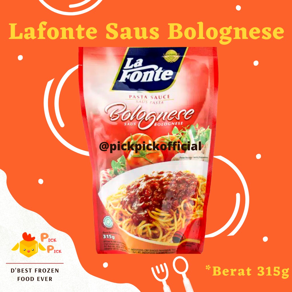 

Lafonte Saus Bolognese 315g