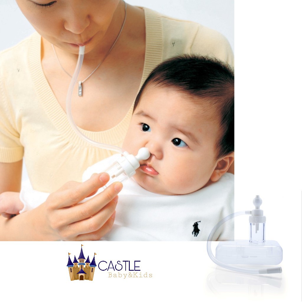 Castle - Pigeon Nose Cleaner Tube Type | Sedotan Ingus Pilek Bayi Pigeon