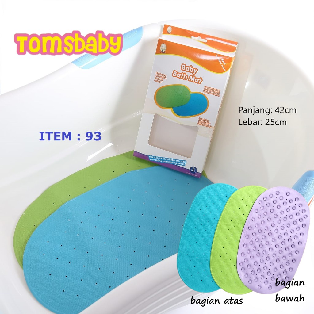 IQ BABY 1pcs Bath Mat Alas Karet Bak Mandi Bayi &amp; Anak Anti Slip  / Bak Mandi Bayi