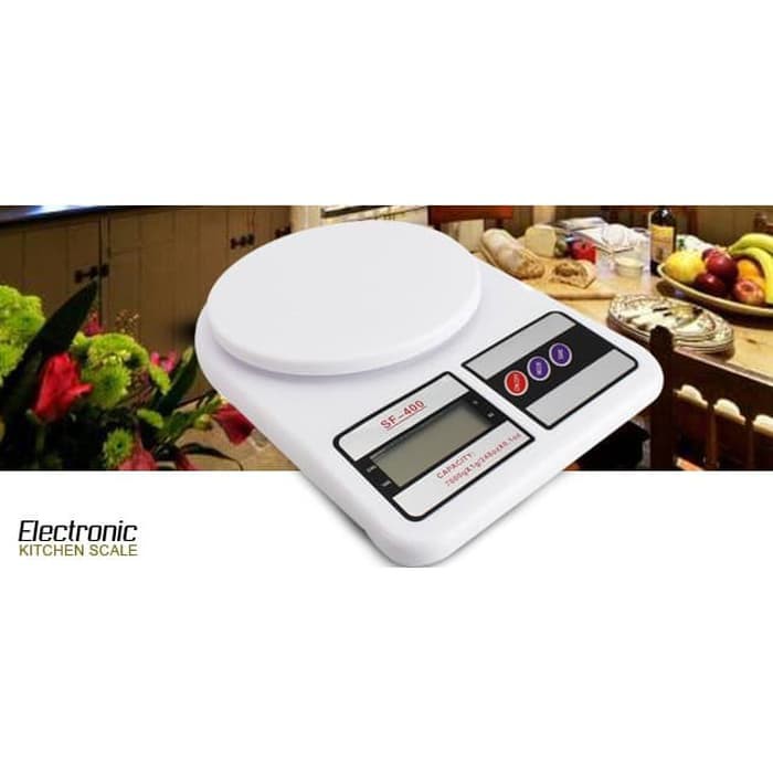 Timbangan dapur kapasitas  - digital kitchen scale SF 400 - timbangan buah - timbangan bahan