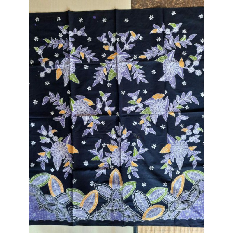Kain Batik Tulis Madura Full Tulis Warna Hitam