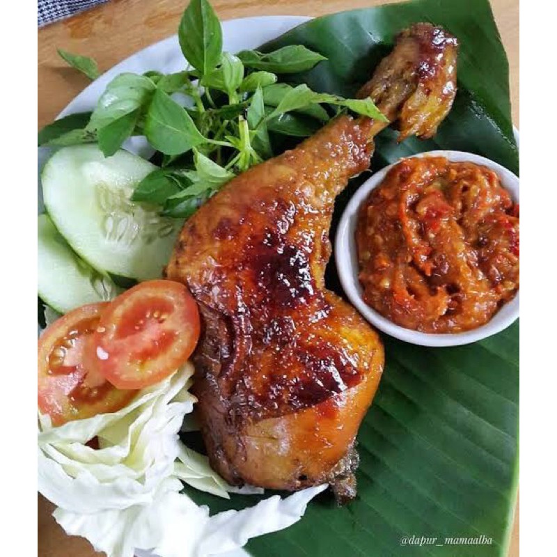 

ayam bakar(tanpa nasi)