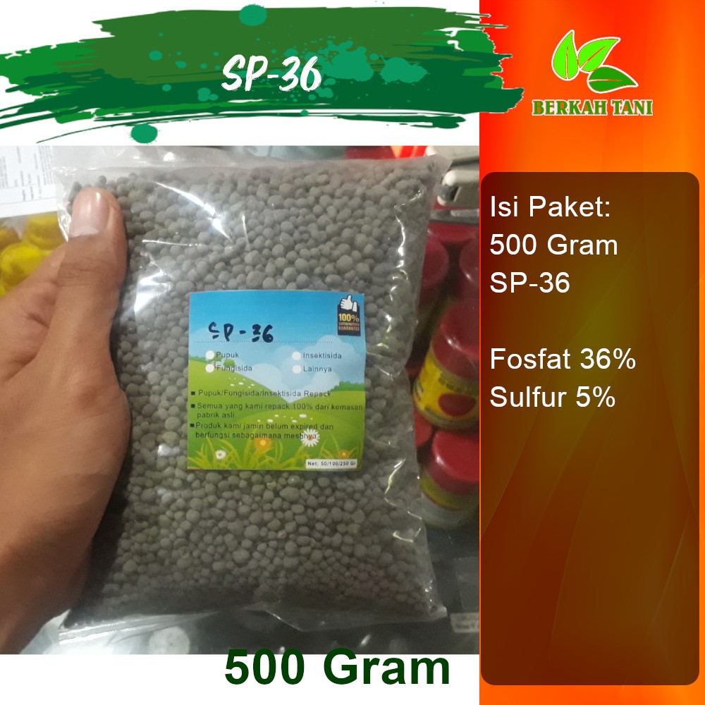 Pupuk SP36 TSP 500 Gram Pupuk NPK Majemuk