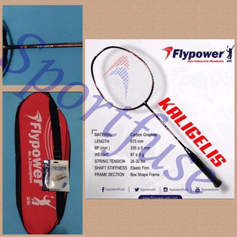 Raket Badminton Flypower Kaligelis Original