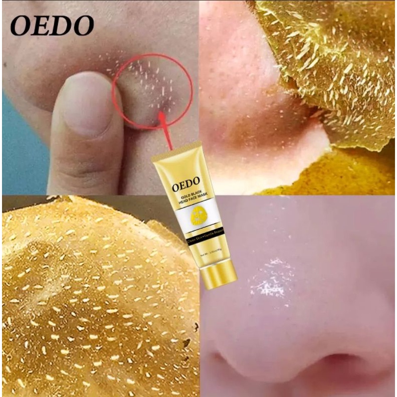 OEDO GOLD REMOVED BLACKHEAD MASKER SHRINK PORE IMPROVE ROUGH SKIN ACNE SHILLS BLACKHEAD REMOVER MASK