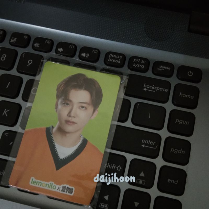 photocard jaemin LEMONILO × NCT DREAM