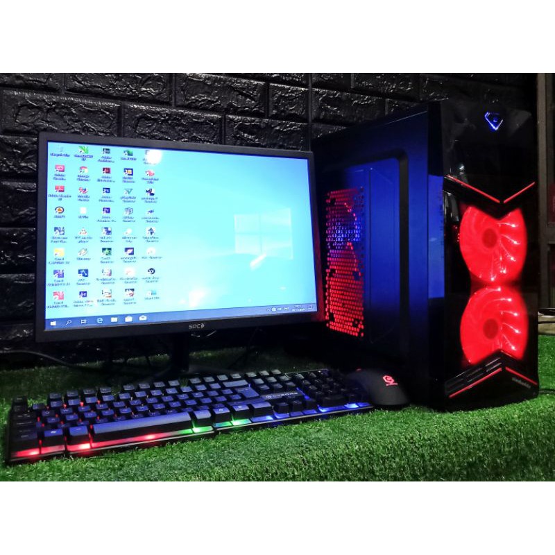 Pc Gaming Fullset A8 7600 Ram 8gb Vga 2gb Ssd120gb Hdd 500gb Monitor Siap Pakai Garansi Shopee Indonesia