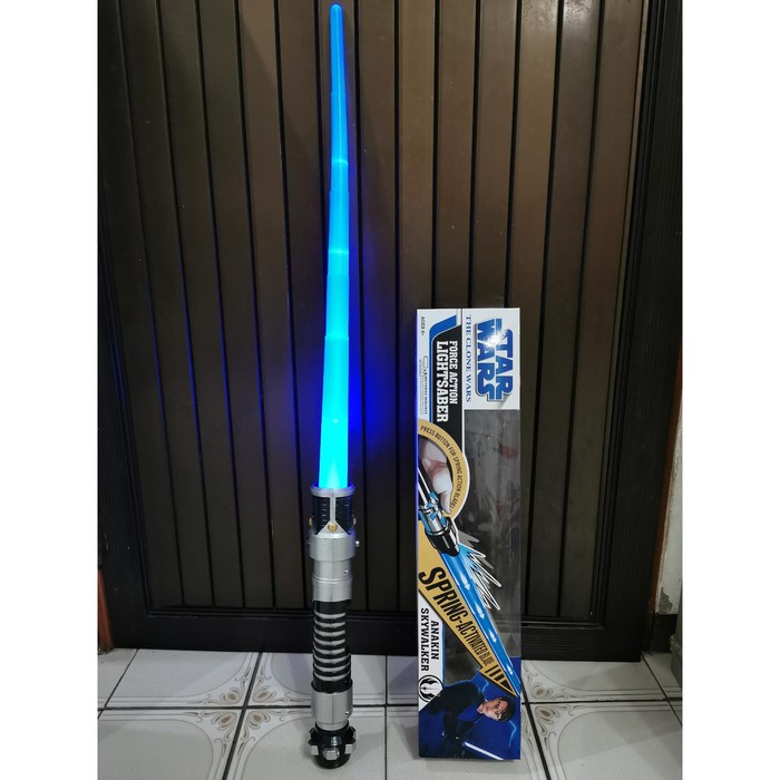 Mainan Pedang Starwars Lightsaber sound n light