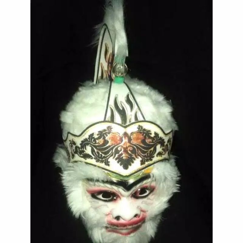 TOPENG HANOMAN PUTIH