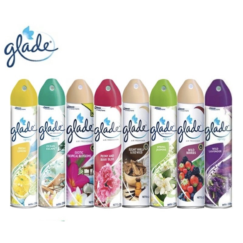 SALE Glade Spray Aerosol Pengharum Ruangan 350ml + 50ml