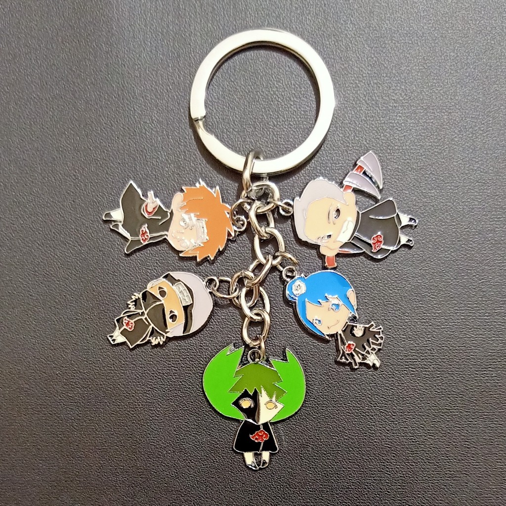 Gantungan Kunci Keychain Anime Naruto Akatsuki Shopee Indonesia