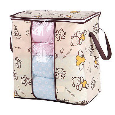 Kantong Tas Organizer Bag Selimut Handuk Baju Sprei Q31 Tempat Handuk Organizer Baju