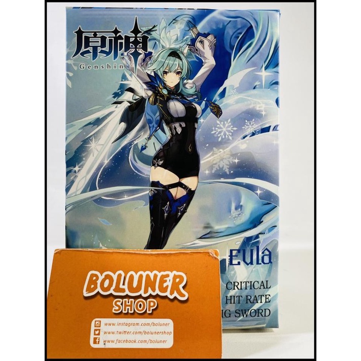 Figure Eula Genshin Impact Pajangan Anime Hiasan