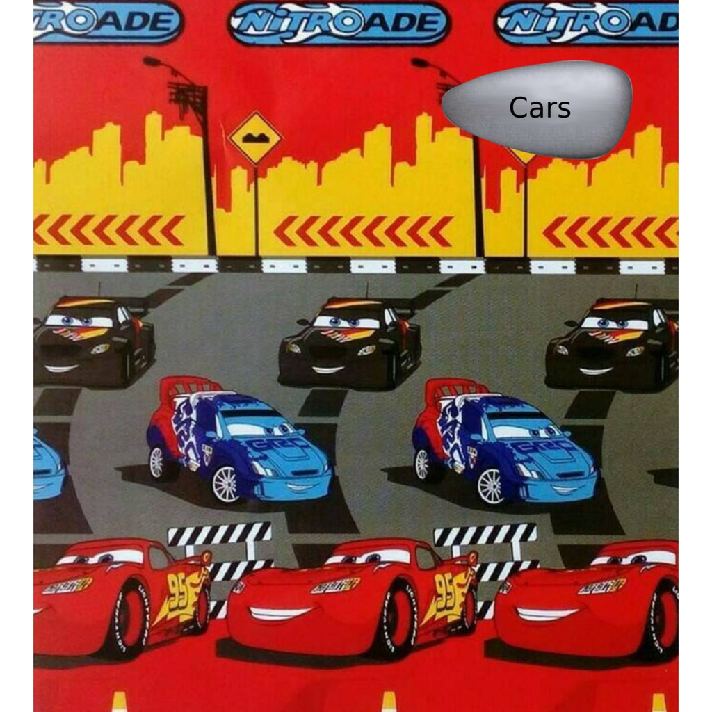 Selimut Lady Rose Cars No2 Queen 160 Soft Disney Pixar Blanket Lightning Mcqueen Piston Race Racing Shopee Indonesia