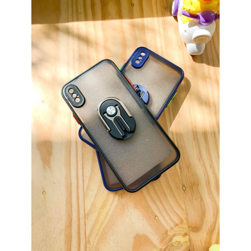 FC MB Casing + ring Stand Holder HP for Oppo Reno 3 4 4F 5 5F 6 7 7z 5G Realme C11 C12 C15 C2 C1 U1 U2 2 Pro C20 C20A C21 C21y C25 C31 C35 3 C3 5 5s 5i 7 7i C17 8 8i Narzo 20 30A 50A 50i