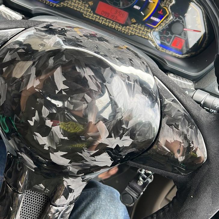 ۞ SERAT CARBON FORGED CHOPED DIAMOND CUT/ CARBON FORGED ۝