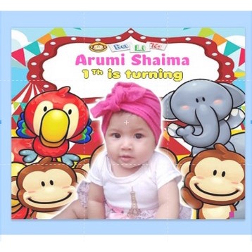 Terlaris Tas ultah Mika Keren UK 25x14x20 (PxLxT)-BALITA