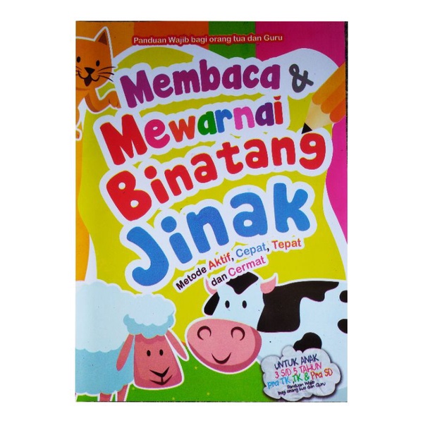 

Buku Mewarnai Binatang Jinak