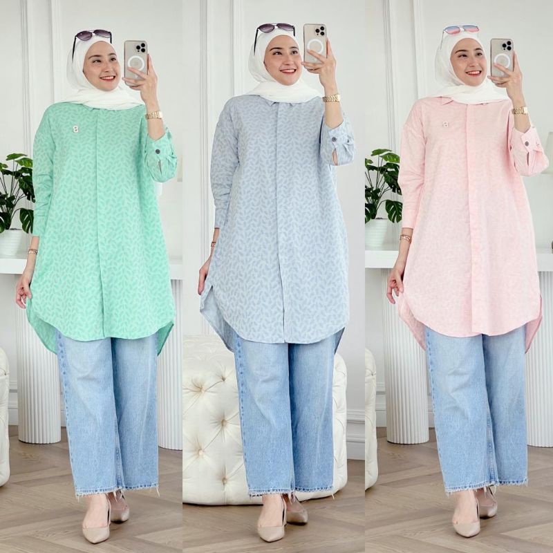 GAGIL KINZA TUNIK ATASAN PREMIUM ORI GAGIL BY OVA BUSUI WUDHU FRIENDLY