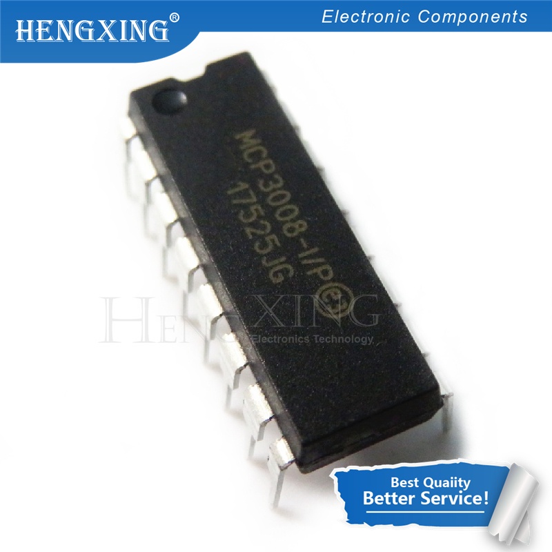 20pcs Ic MCP3008-I / P MCP3008 DIP-16