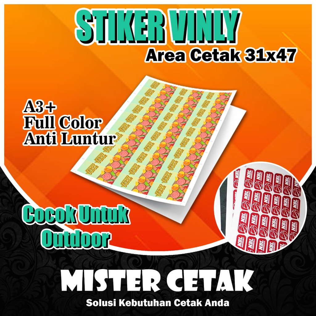 

STIKER VINYL SILVER