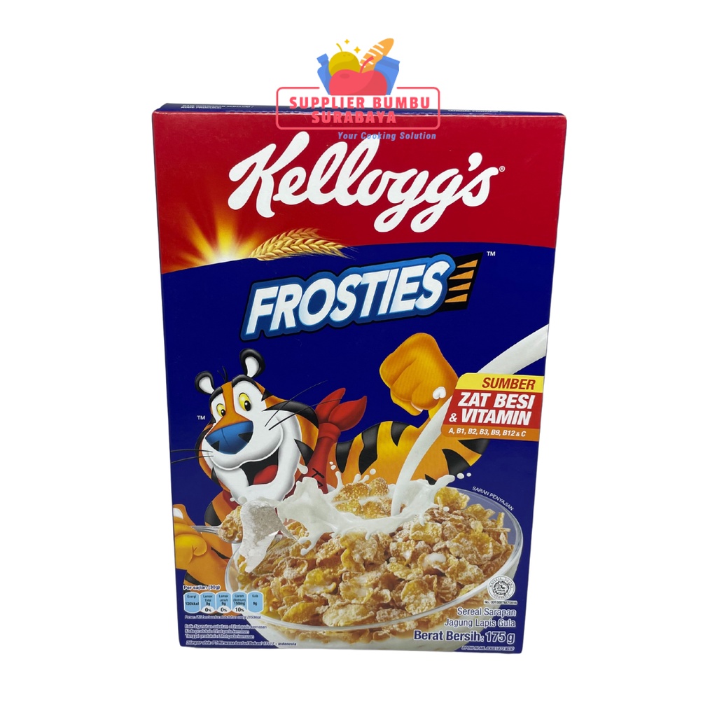 Kelloggs Kellog's Frosties Cereal Sereal Jagung 175g