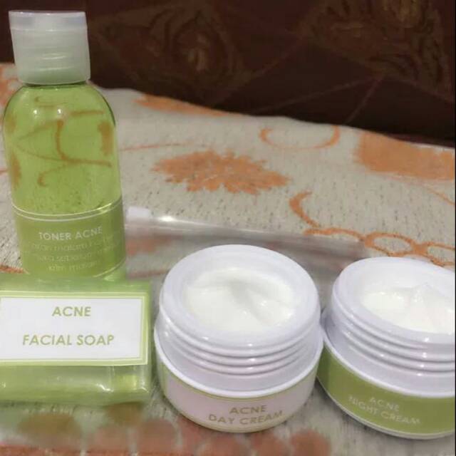 Paket whitening acne paket pemutih untuk jerawat racikan