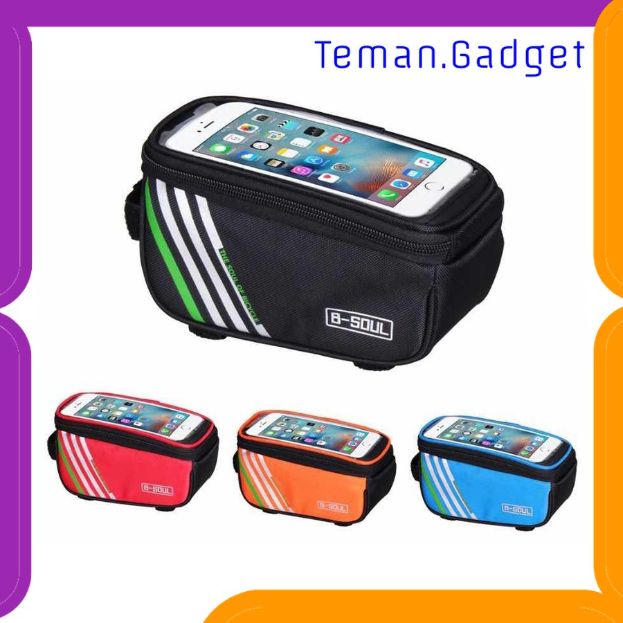 TG-IB195 B-SOUL TAS SEPEDA WATERPROOF UNTUK 5.7 INCH SMARTPHONE - YA0207