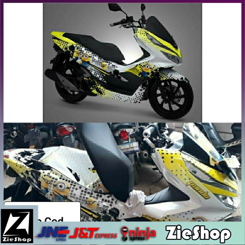 Decal pcx 150 full body Striping motor variasi pcx Sticker motor Stiker pcx 150 full body variasi