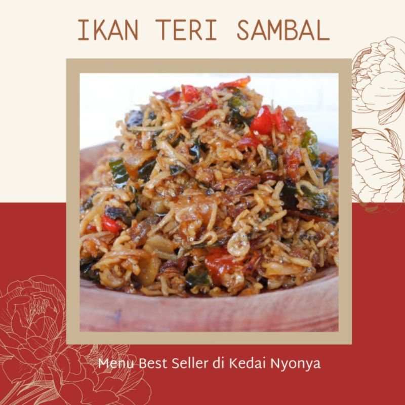 

Lauk Teri Pedas/oleh2/siap saji