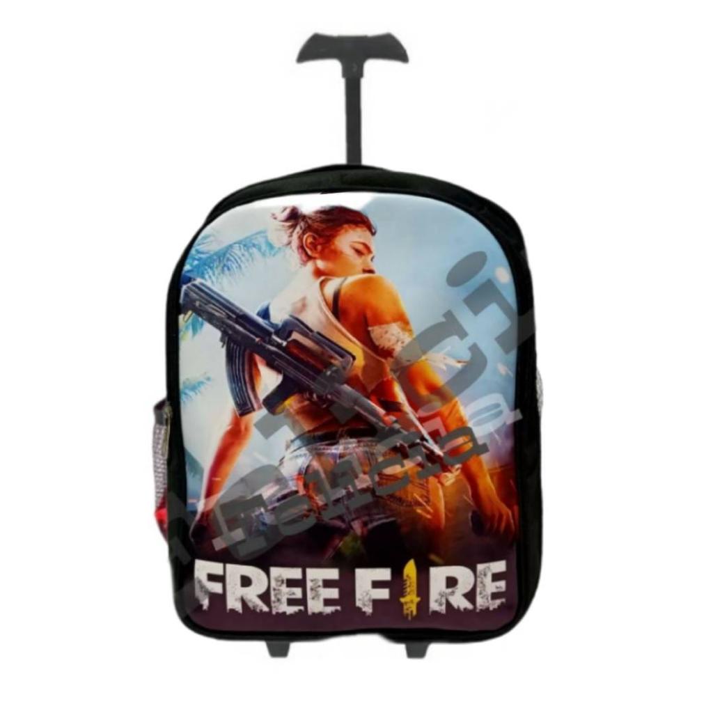 Ransel Troly Anak Model Free Fire Baru